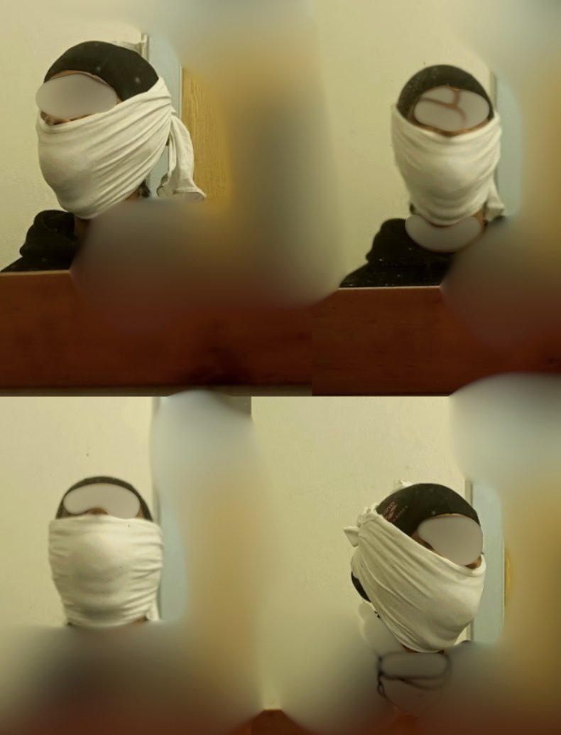 and some gagged selfies, of course