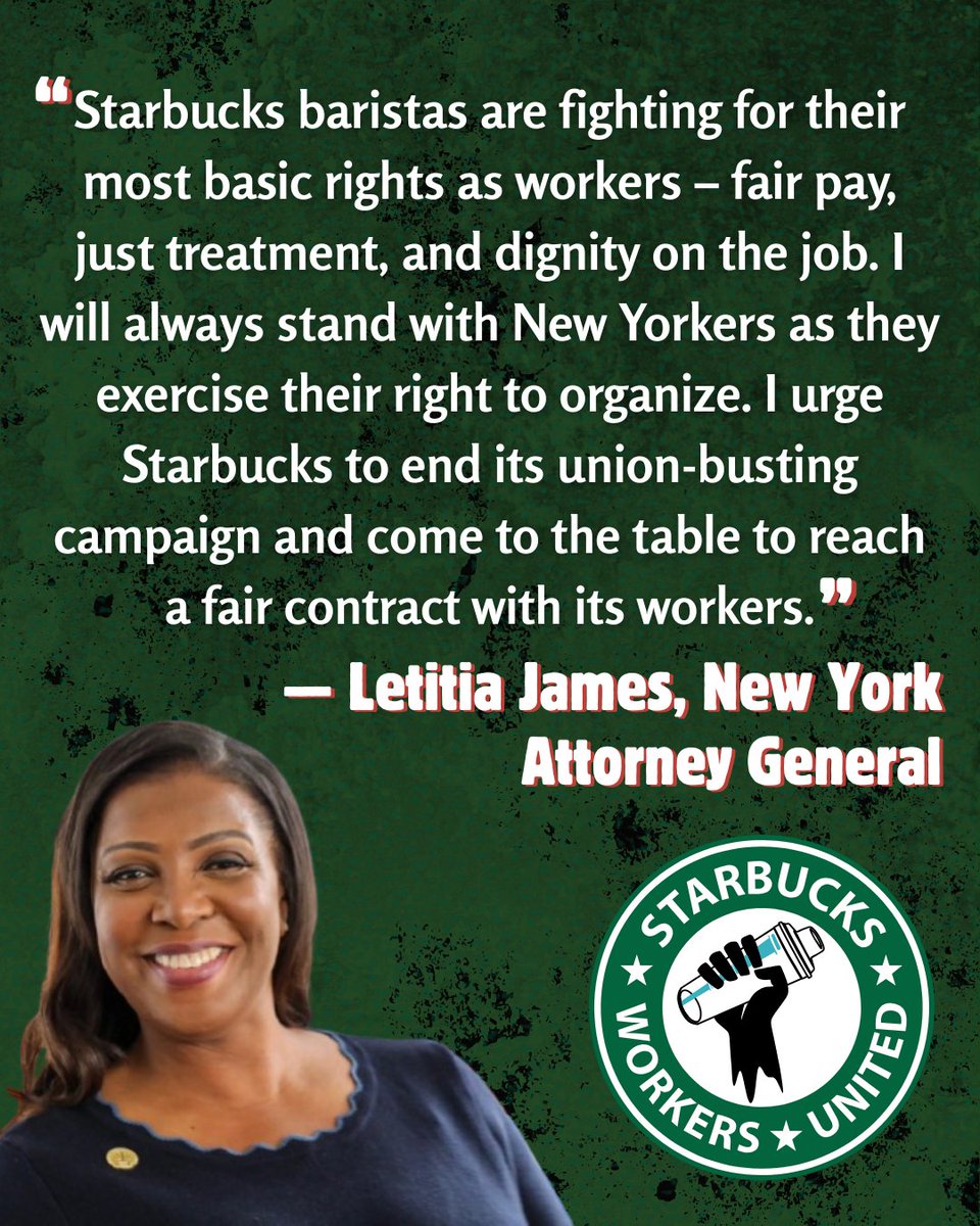 Starbucks Workers United tweet media