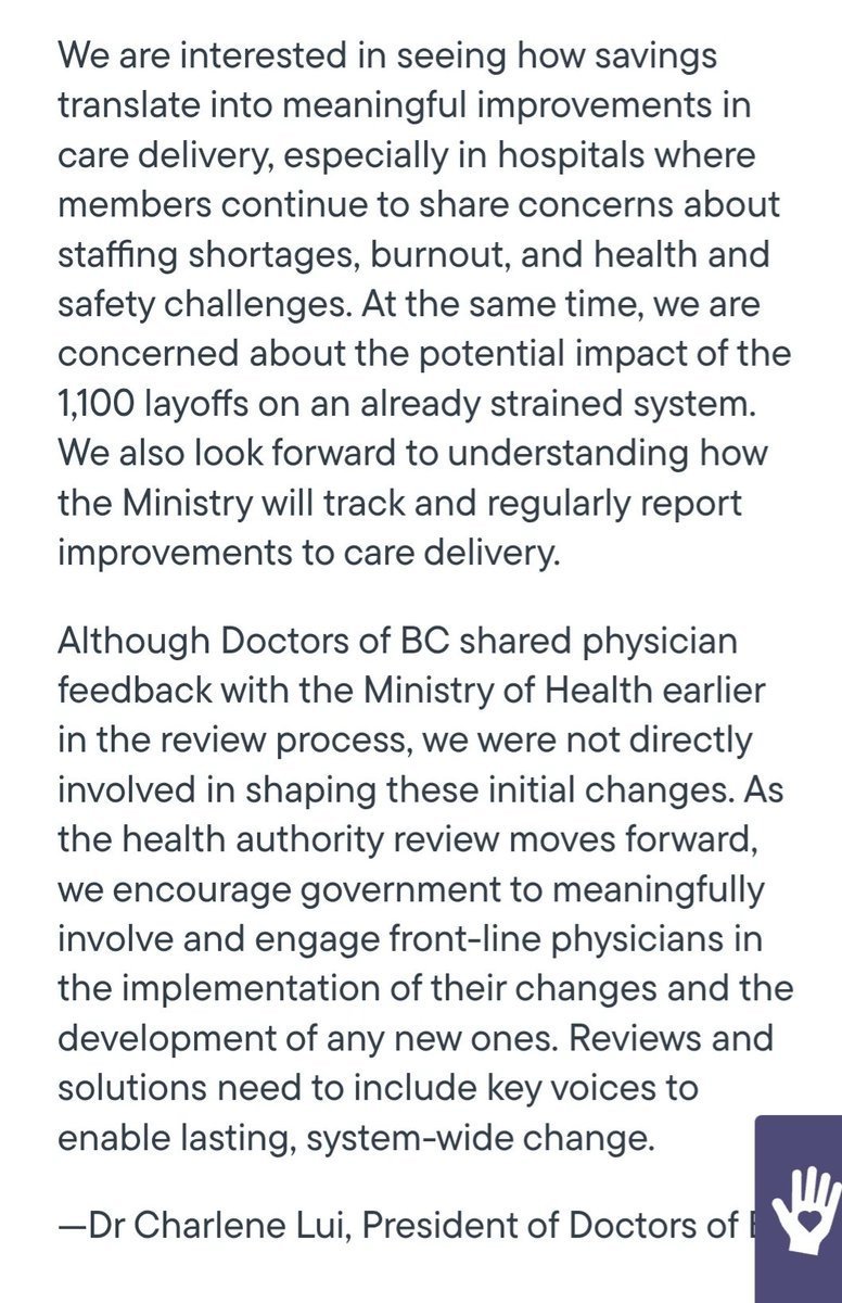 This NDP government does not seem to understand the concept of transparency, accountability amd meaningful consultation.

 This is the reality of the long promised healthcare "efficiency" review done by the Ministry of Health.

It is being done with:
- NO meaningful engagement