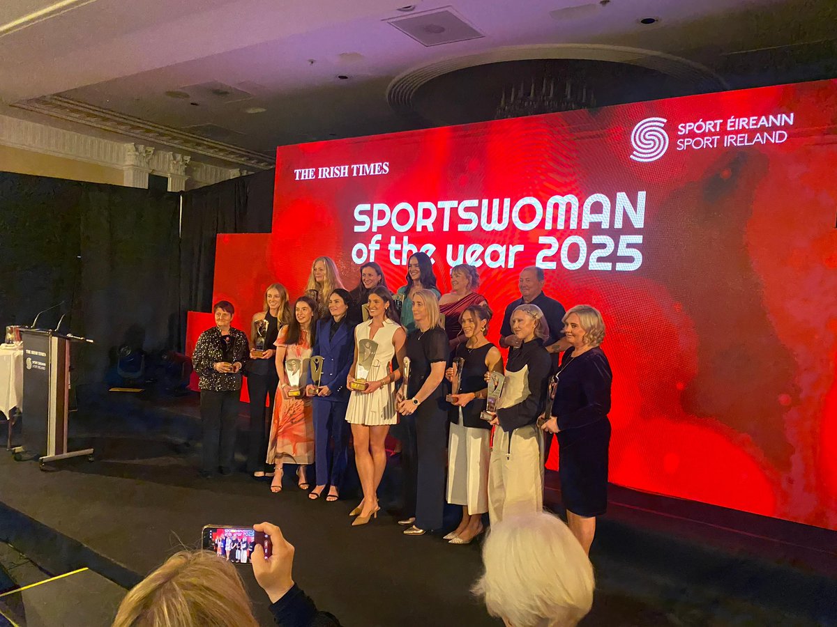 BballIrl's tweet photo. Congratulations to @HazelFinn8 who was nominated for the @IrishTimes @sportireland Sportswoman of the Year for 2025 today at the Shelbourne Hotel in Dublin 👏

#IrishBasketball https://t.co/GE6CkTiTtQ