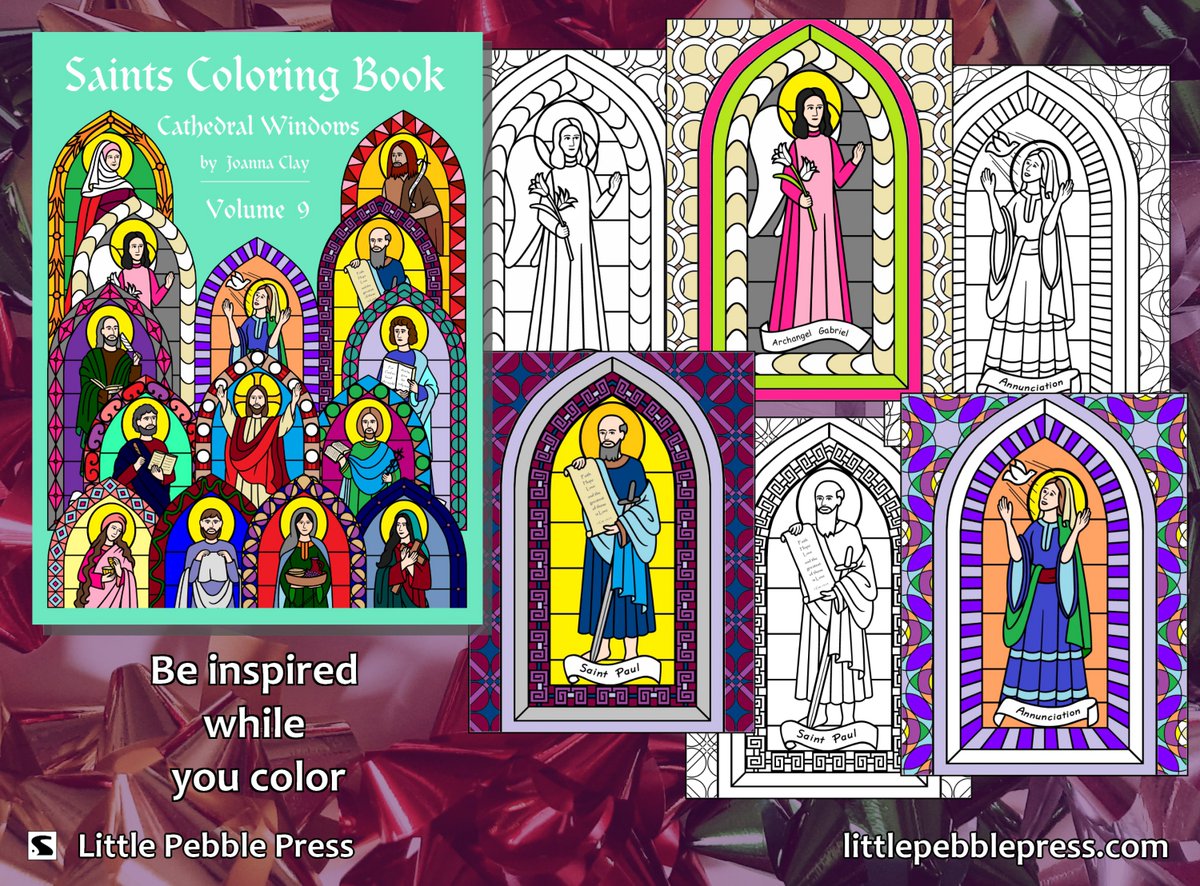LitlPebblePress's tweet photo. Give the gift of inspiration!
Saints Coloring Book, Vol 9

USA https://t.co/BUzfh17iQh
CA https://t.co/2rNFk3DF6t
UK https://t.co/bbxsxc9kT3

#coloringbook #christmasgifts #StPaul #Catholicgifts #ReligiousGift #ChristmasShopping #booksforchristmas #stressreduction #arttherapy https://t.co/lhnTJFSEnF