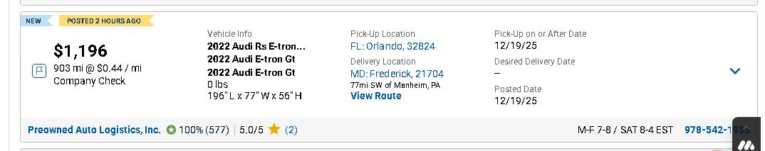SVLogisticsPro's tweet photo. Let them keep building up that price until it works let it sit https://t.co/nfDaHCtqOR