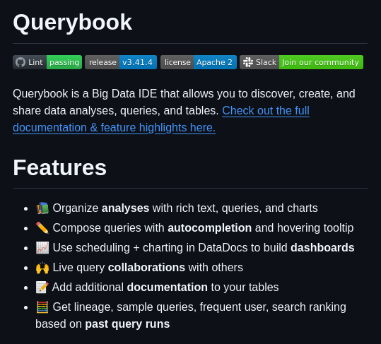 sanketsabharwal's tweet image. sql-based tool for querying and analyzing big data, designed for creating, sharing, and collaborating on data workspaces