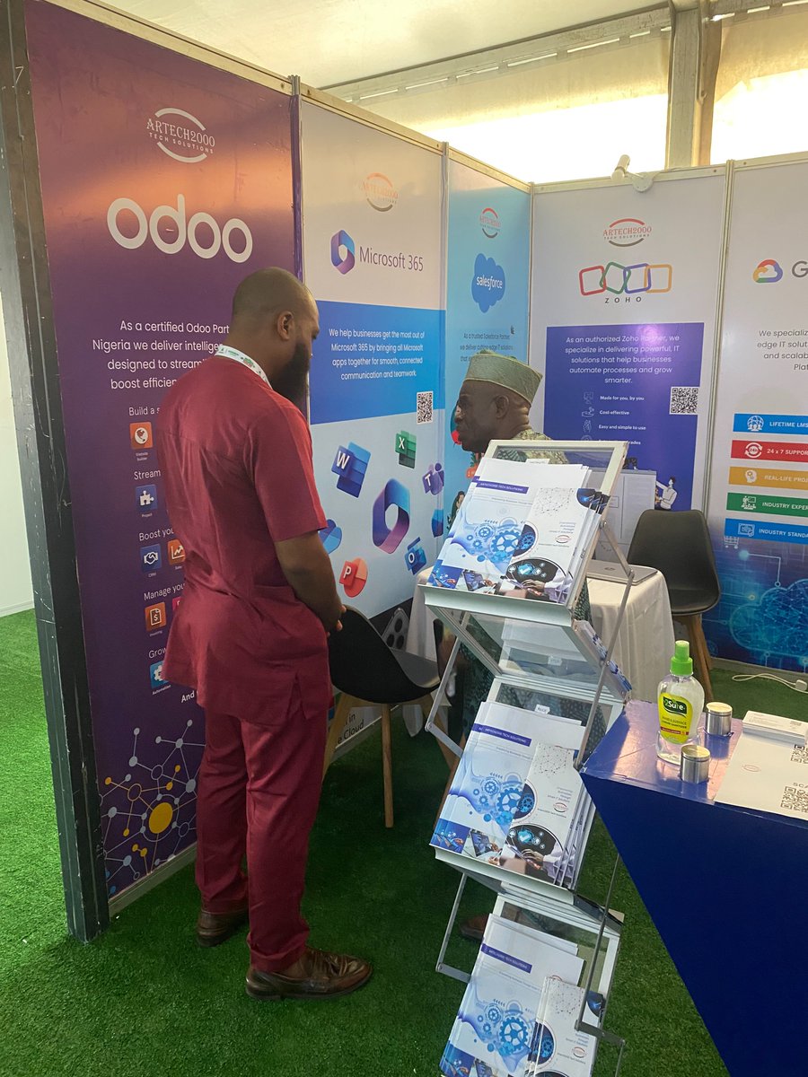 Artech2000_Tech's tweet image. Wrapping up the year strong at #LITF🤝

From live demos to meaningful conversations, we connected with businesses and showcased how Odoo helps streamline operations and drive growth

Onward to more impact 🚀

#Artech2000TechSolutions #LITF2025 #OdooPartner #DigitalTransformation