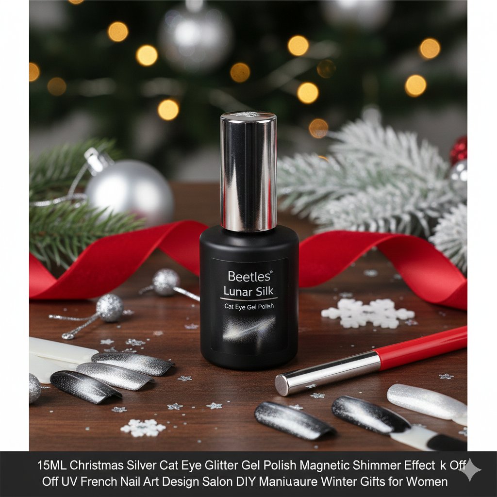 malikyouni69208's tweet image. Shimmer your nails ✨
Beetles Lunar Silk Silver Cat Eye Gel Polish with magnetic sparkle for stunning winter nail art 💅
#CatEyeGel #SilverNails #NailArt #GelPolish