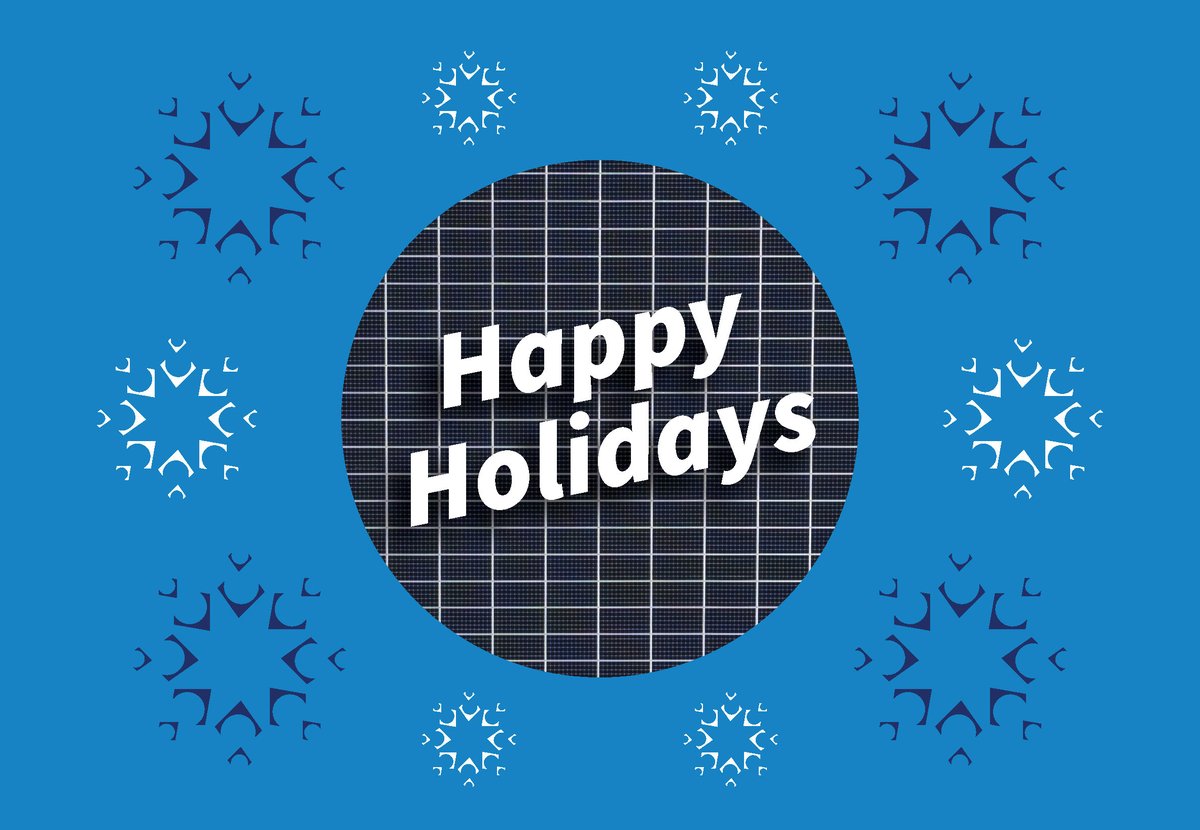 Happy Holidays from our solar-powered family to yours!
May your days be merry, your nights be bright, and your energy bills delightfully light. Here’s to a season filled with warmth, joy, and plenty of winter sunshine!