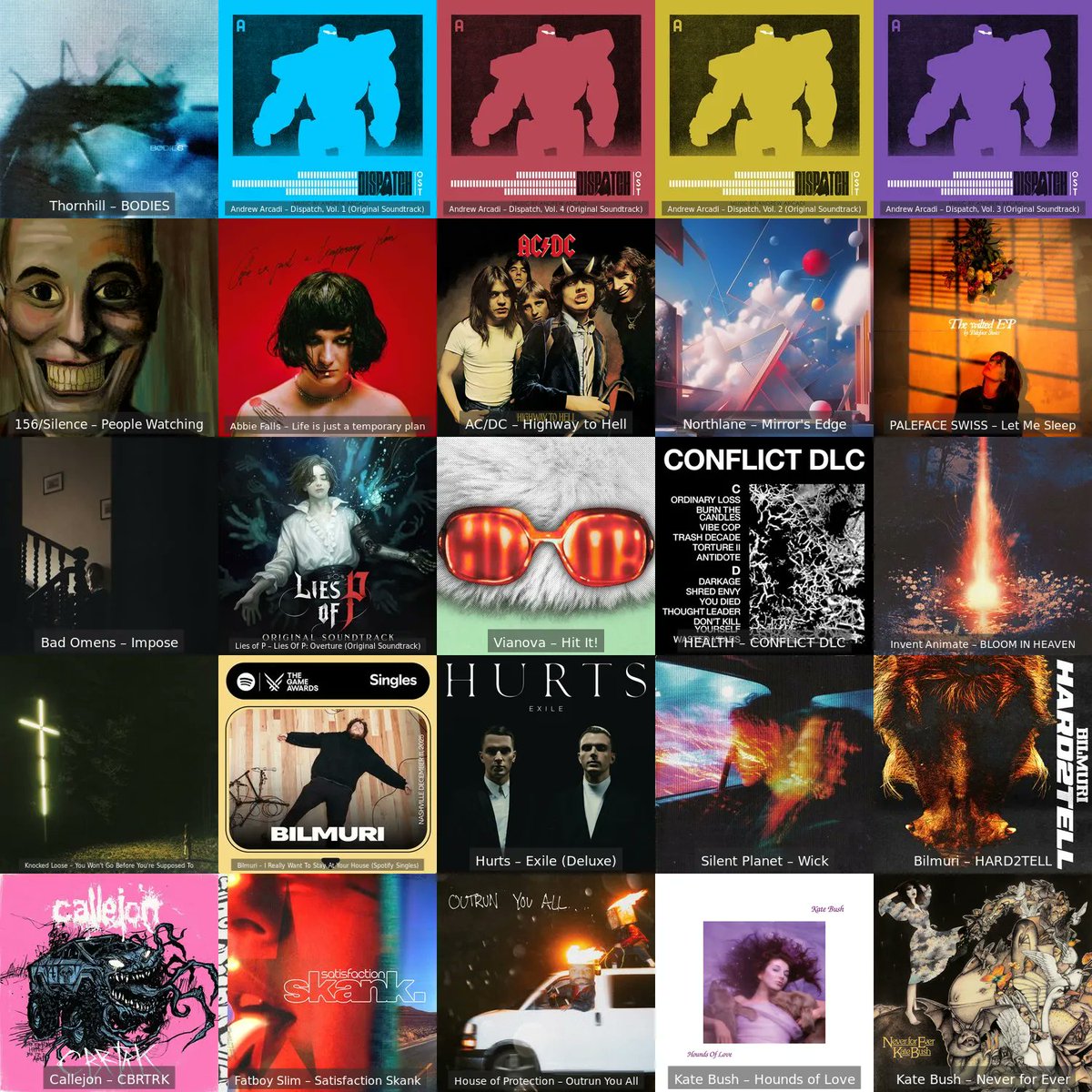 elcopollo's tweet image. 5x5 week ~