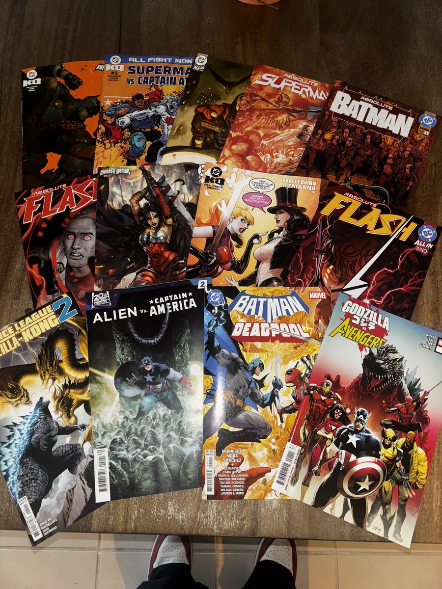 keevkidd's tweet image. I didn’t realize my LCS was marking all of my pulls so I went a lil overboard today 🤣