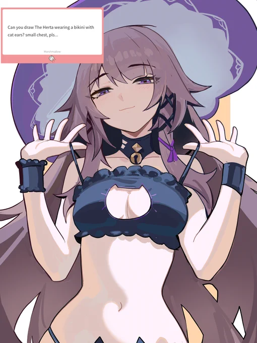 I drew one more THE Herta request, I think she is very cute. Let me know what you think! Alt you know where