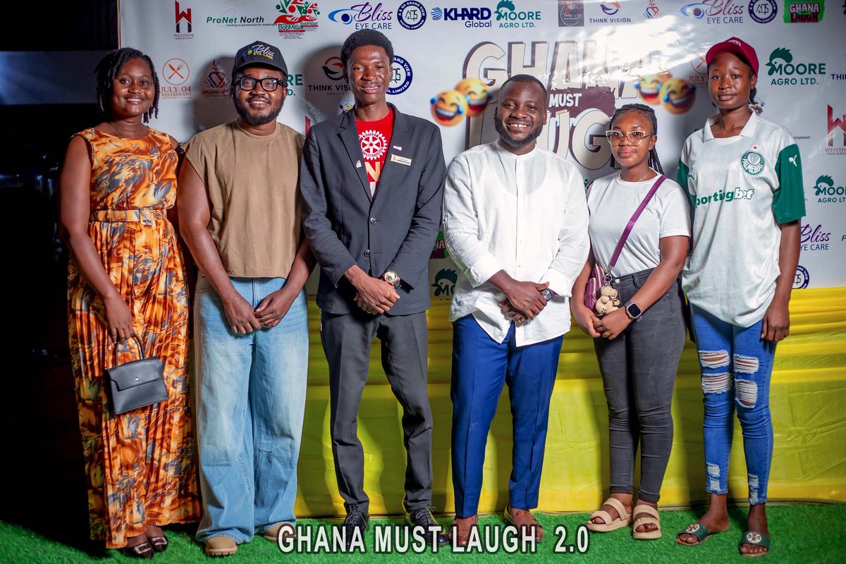 Raykanyiti's tweet image. Ghana Must Laugh Wa Edition 2.0 at the Grand View Hotel was nothing short of fantastic!💫

Indeed Ghana laughed😄 thanks to Bliss Eye Care,the Legendary OB Amponsah and the heroic Lekzy Decomic.

#GhanaMustLaugh
#BlissEyeCare
#WaRocks