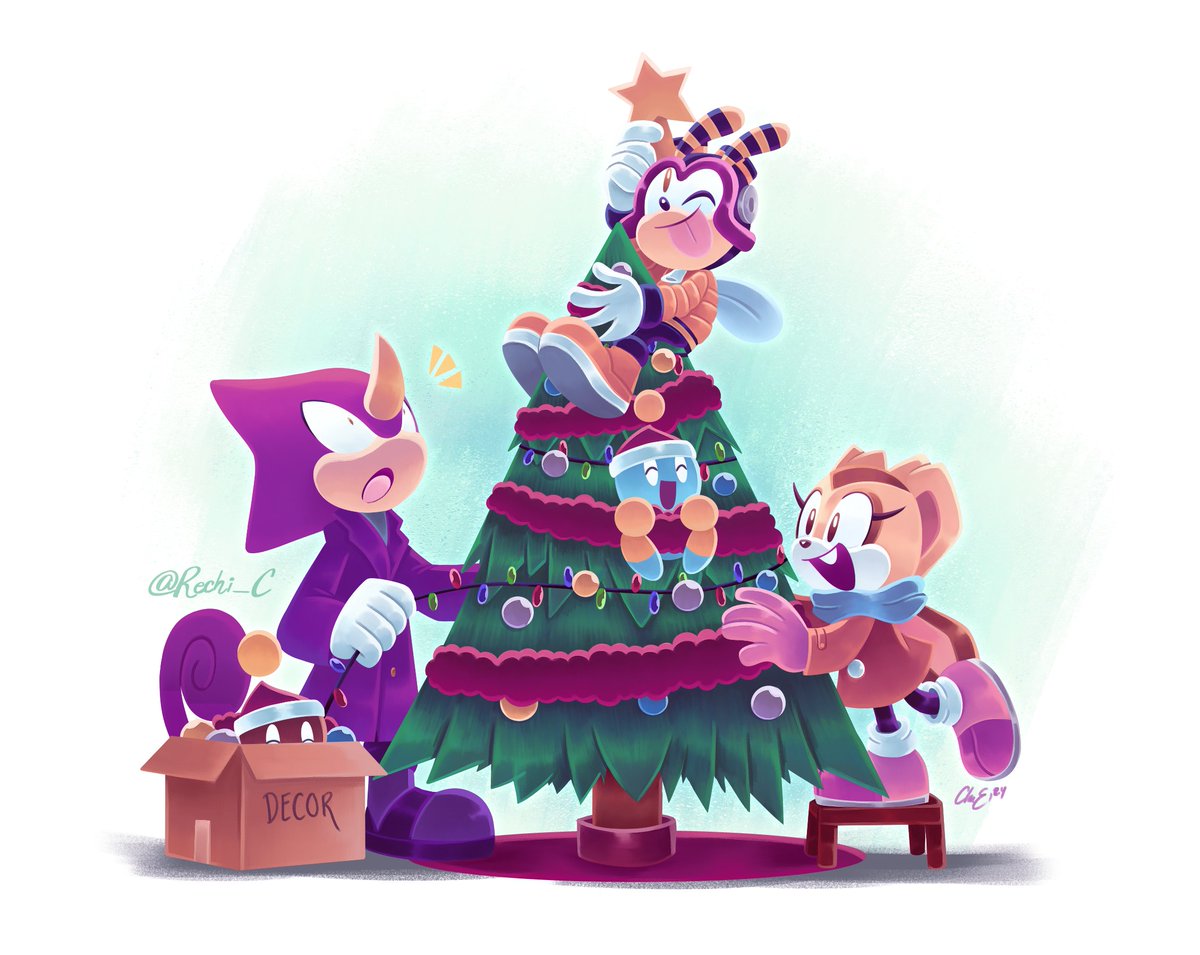 <a href="/SEGA/">SEGA</a> #SEGAFanArt 🎄❄️