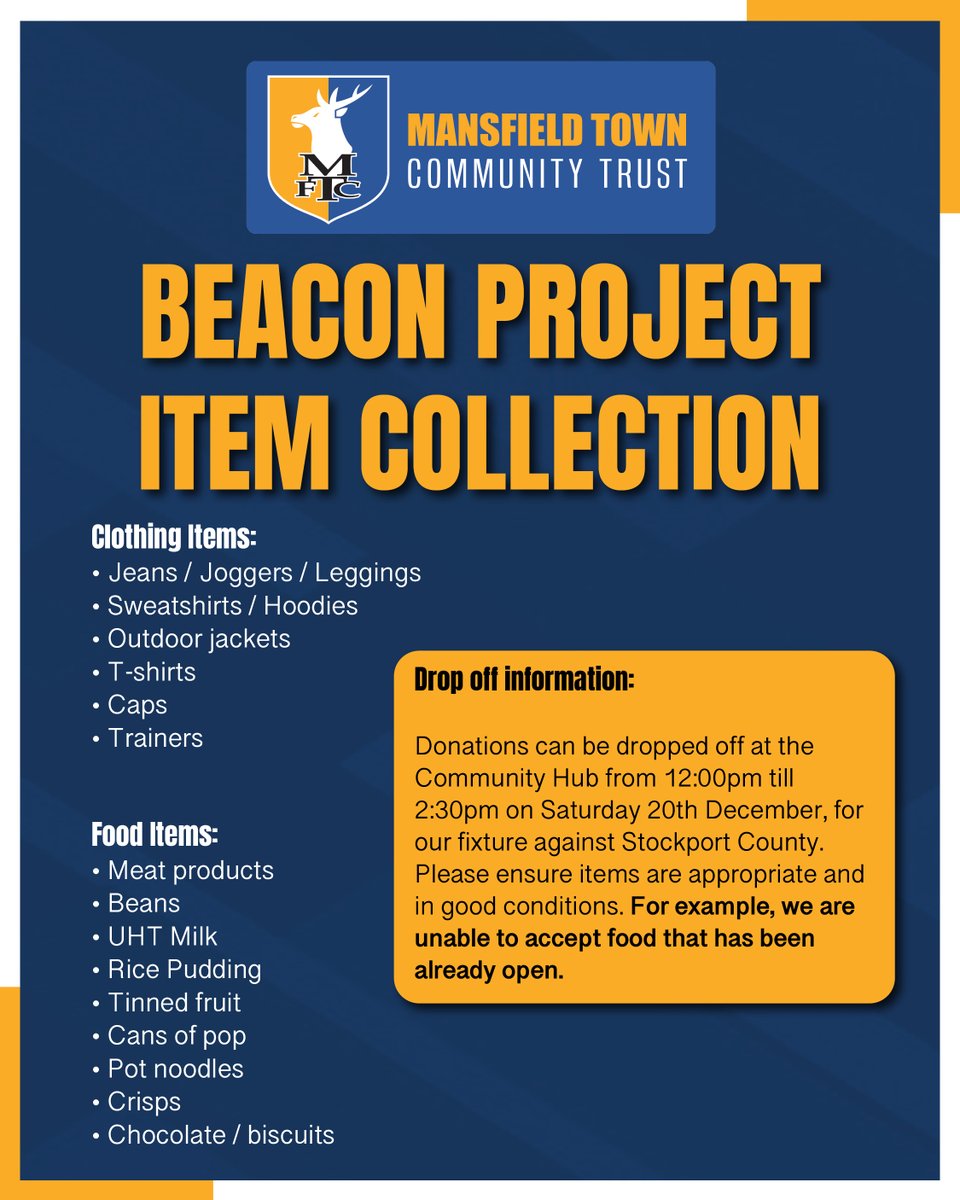 Mansfield Town Community Trust tweet media