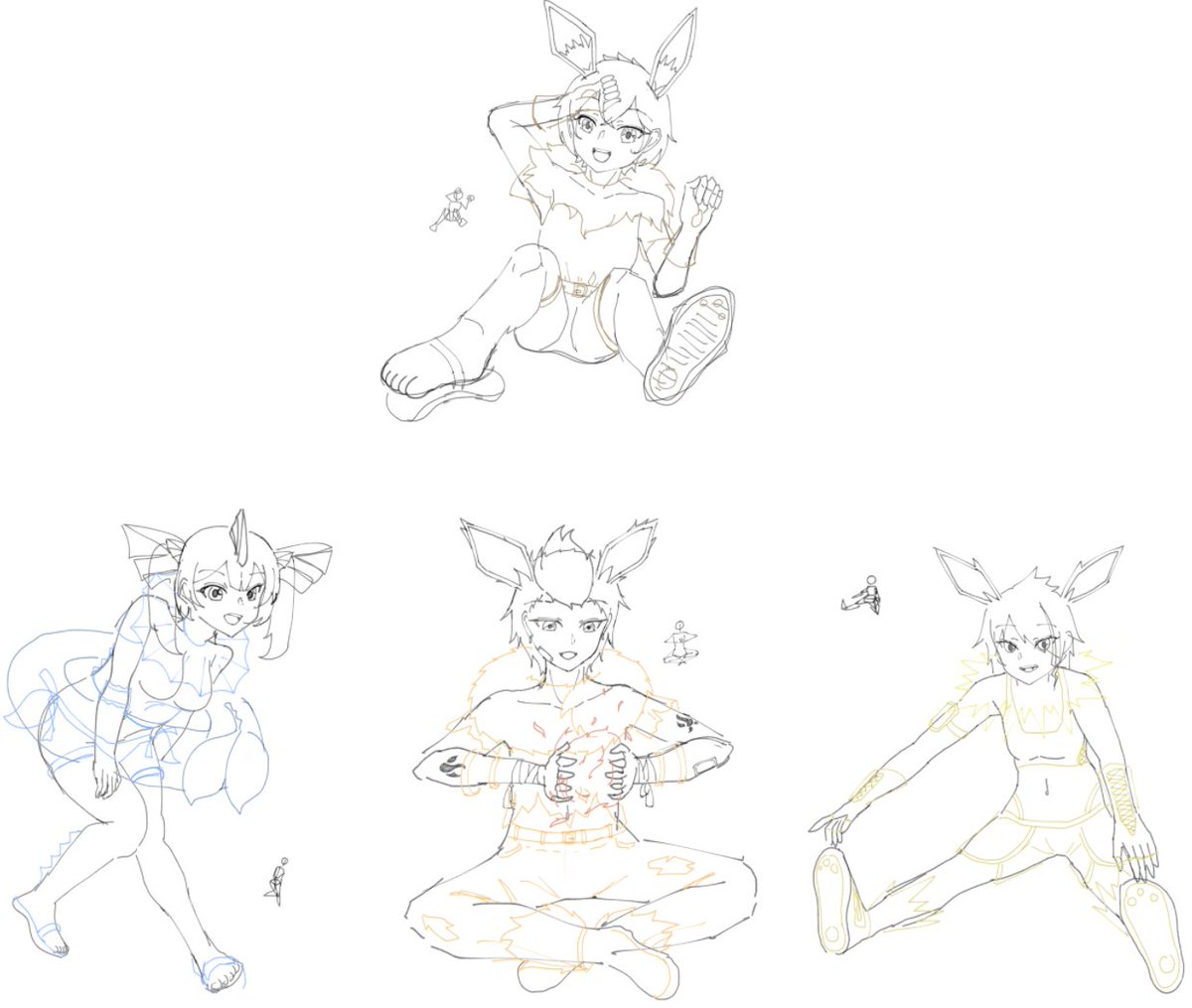 4/9 #Eevee #Eeveelutions