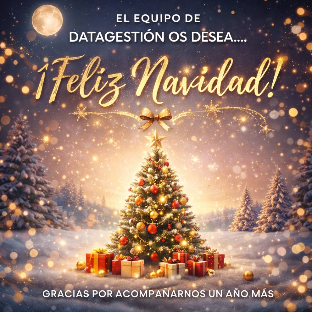 DatagestionLOPD's tweet photo. Desde Datagestión, queremos dar las gracias a nuestros clientes y colaboradores por la confianza, el trabajo compartido y los retos que nos han hecho crecer a lo largo de este año. felices fiestas y un 2026 lleno de oportunidades #felizNavidad2025 https://t.co/uGJID49OaU