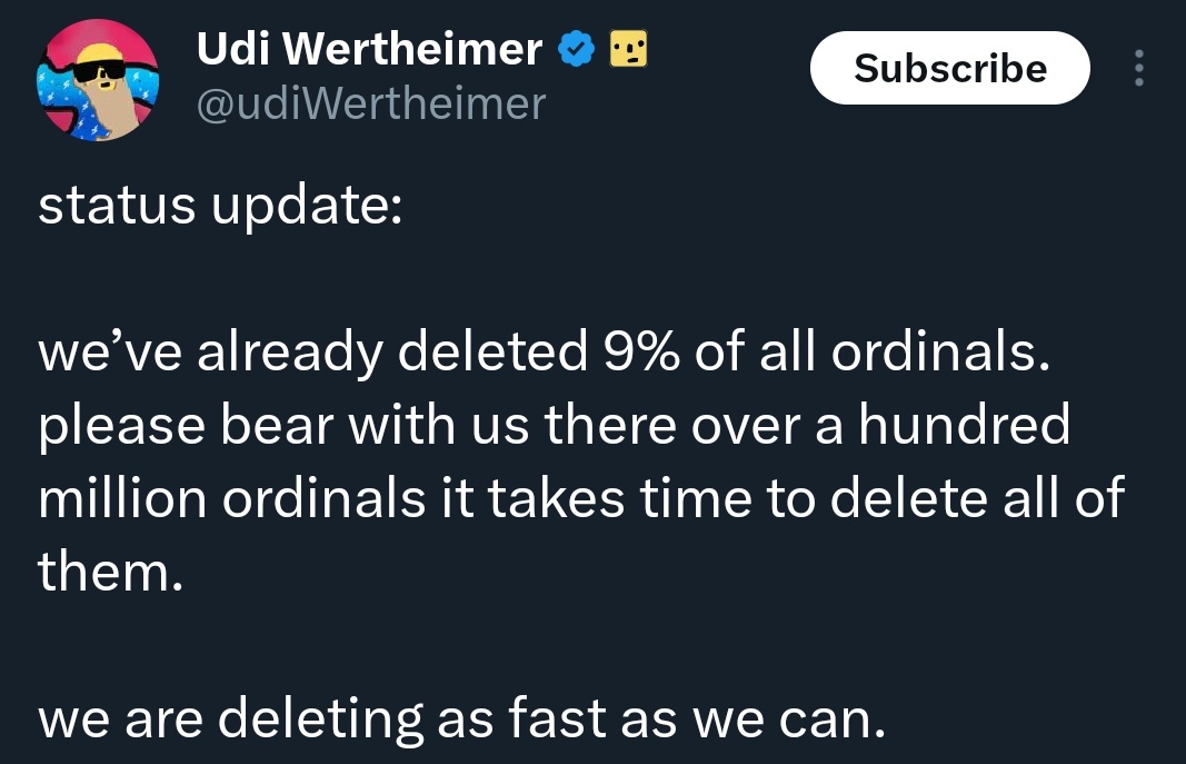 Ordinal News 🟠 tweet media