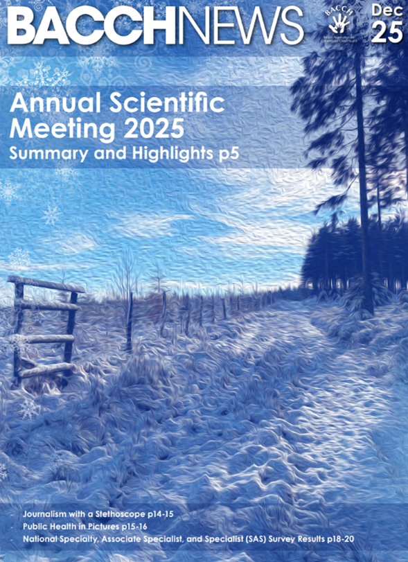 CommChildHealth's tweet image. The December 2025 edition of BACCH News is out now! Members can view and download it from our website at bacch.org.uk/resources/bacc…. Many thanks to all this month's contributors!