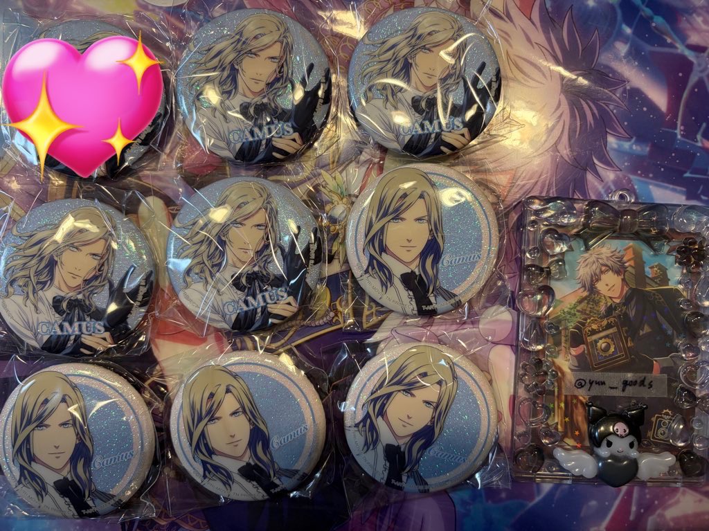 うたプリ TABOO NIGHT XXXX タブナイ ガチャガチャ 缶バッジ 譲→嶺二A