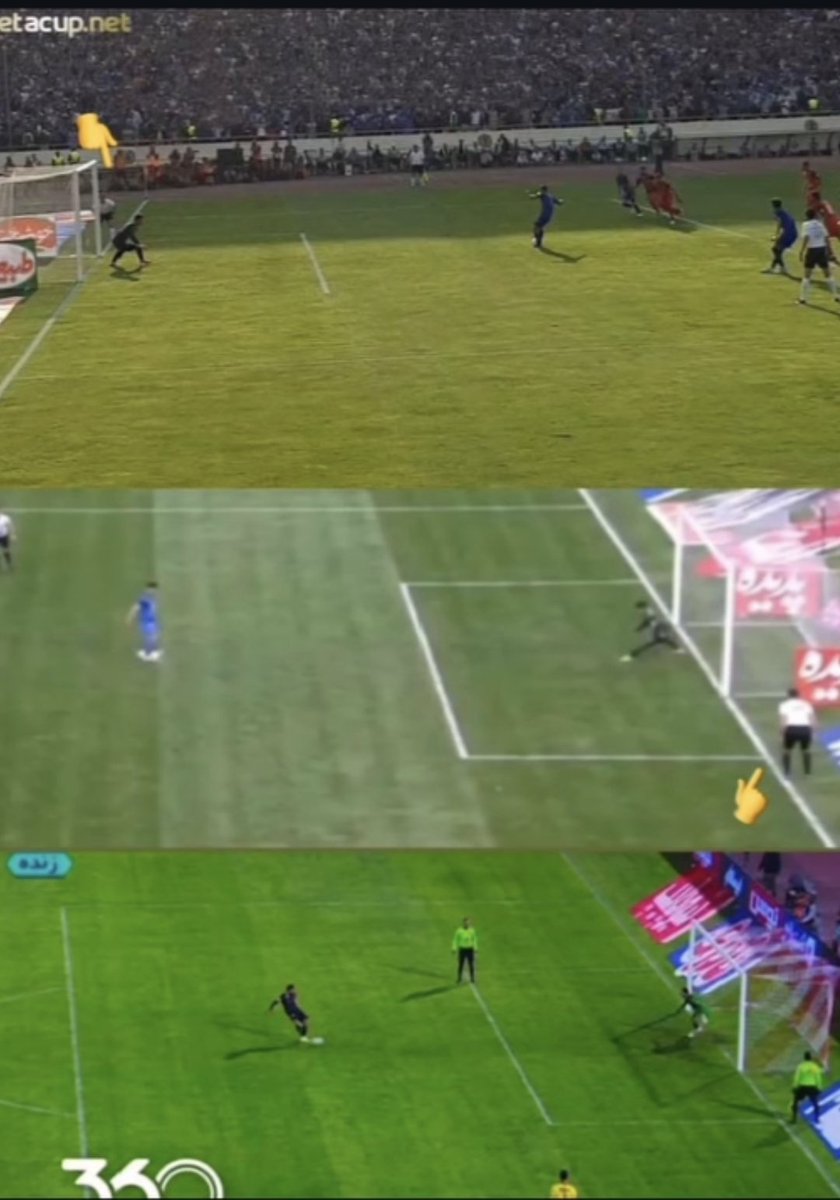 اونایی که بعد گل خطایی که زدن و بازی رو کشوندن به پنالتی و بعد با وقاحت از پنالتی‌گیری بیرو میگن که از کل زمان حضورش در پیروزی رو خط تر بود زمان ضربه پنالتیها:)
تازه اون زمان داور پنجم هم داشتن اینطوری جلو میومد و کسی کارش نداشت تا آمارسازی کنند!
مصونیت در تیم حکومتی این شکلیه:)