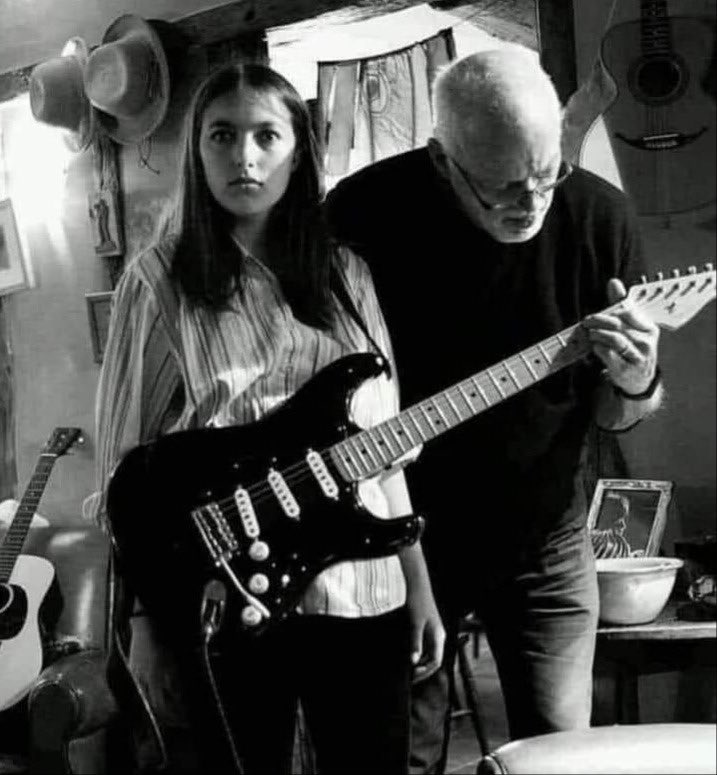 Just_pinkfloyd's tweet image. When you just want to play your guitar but your father is that guy from Pink Floyd...