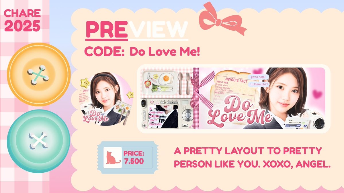 bjsiness's tweet image. help repost? thank you!

alooo aku masih ada layout Ian, Carmen, &amp;amp; Jiwoo cuman 7,5K yang bisa kamu take sekarang! ++++ ini bisa buat sponsor n GA juga lhoh &amp;gt;____&amp;lt; lesgOoour! free retext juga iaaap 

#zonauang #zonajajan