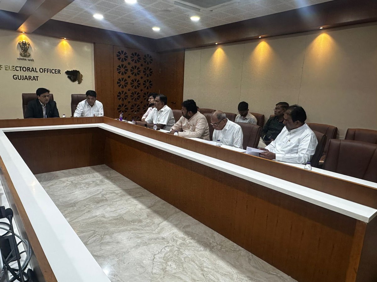 Chief Electoral Officer, Gujarat tweet media