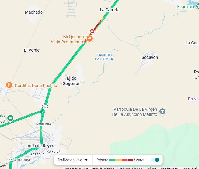 MonitoreoS22403's tweet photo. @TrianguloRojo01 

Hola buenos dias 

De casualidad se tiene algun reporte sobre este trafico ? se ubica en villa de reyes a la altura de la carreta

Saludos https://t.co/ycUf8caeHQ