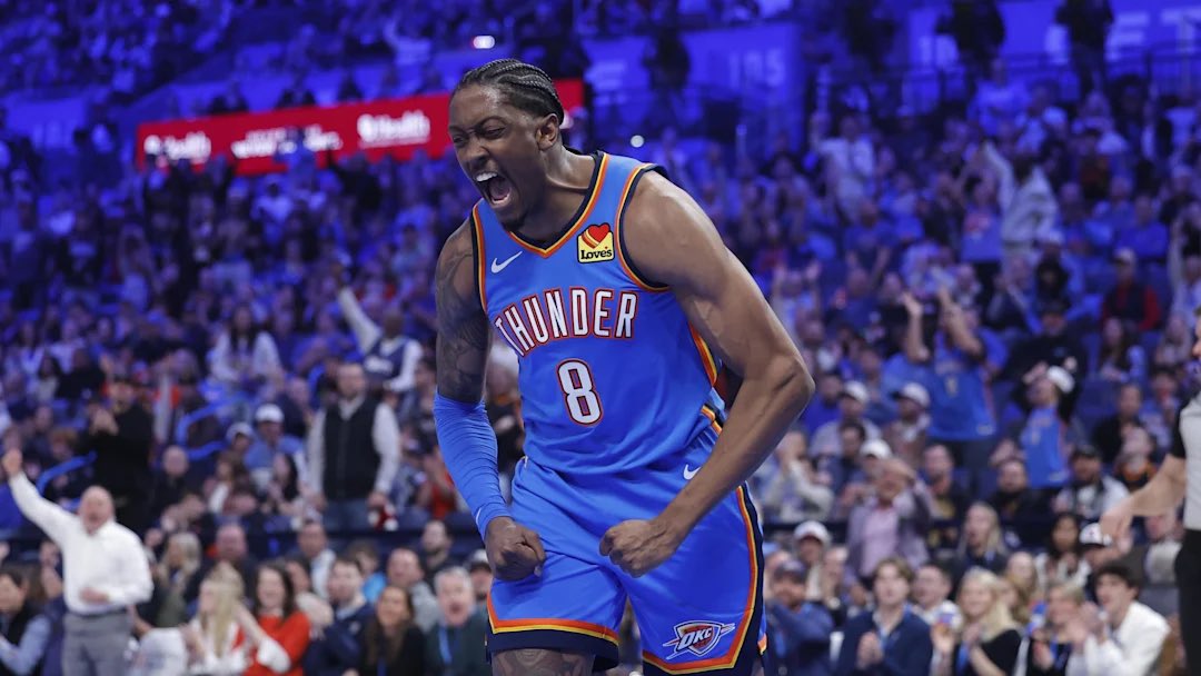 SC_FFB's tweet photo. NBA Play #4 🏀

Jalen Williams Over 4.5 Assists (-145 bet365):

• 5+ assists in 7/8 (87.5%) games, recording 4 in the only miss (12/13), averaging 5.8 dimes on the season
• 5+ assists in 3/3 (100%) games on the road, averaging 6.3 dimes on 9.0 potentials
• 5+ assists in 8/9 (88.9%) games against Minnesota over the last 2 seasons, including 8/8 (100%) playing 25+ minutes, averaging 5.4 dimes during that stretch