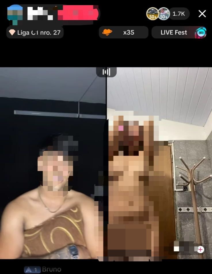 ▶️TIKTOK LIVE SE DEGENERA A LA NOCHE | 🚨​​🇵🇾

La red social se convierte en tierra de nadie a la noche y madrugada, con las transmisiones en vivo y “batallitas” donde hasta se desnudan los jóvenes para ganar un poco de seguidores. ​👎​​

Nos enviaron esta denuncia: ¡Padres,