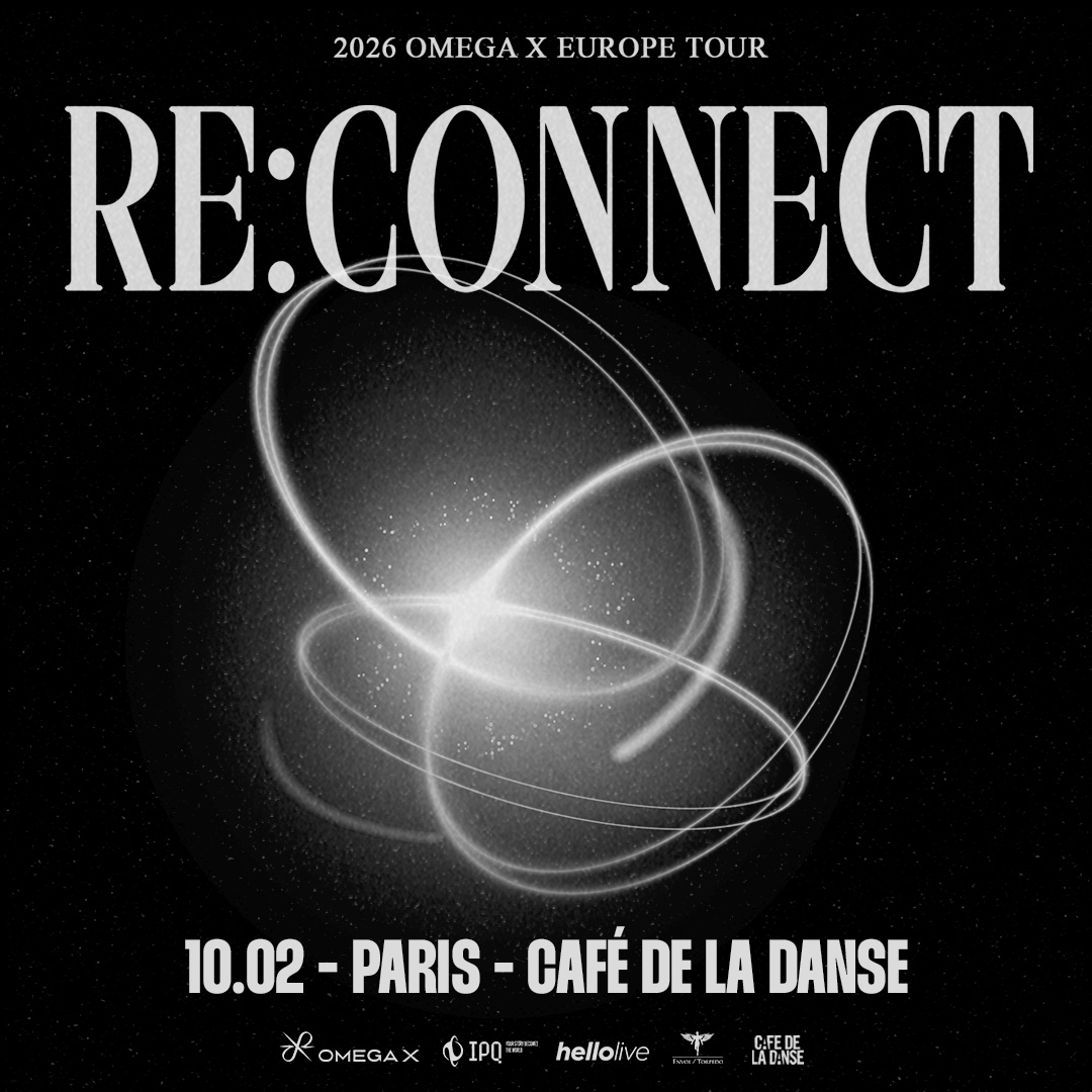 [NEW CONCERTS – OMEGA X]

📆 10 Feb 2026
📍 PARIS - Café de la Danse

📆 20 Feb 2026
📍 BUDAPEST - Analog Music Hall

🎟️ Tickets go on sale on Monday, 22 Dec at 10:00 am CET on envolprod.com.

#omegax <a href="/OmegaX_official/">OMEGA X Official</a>