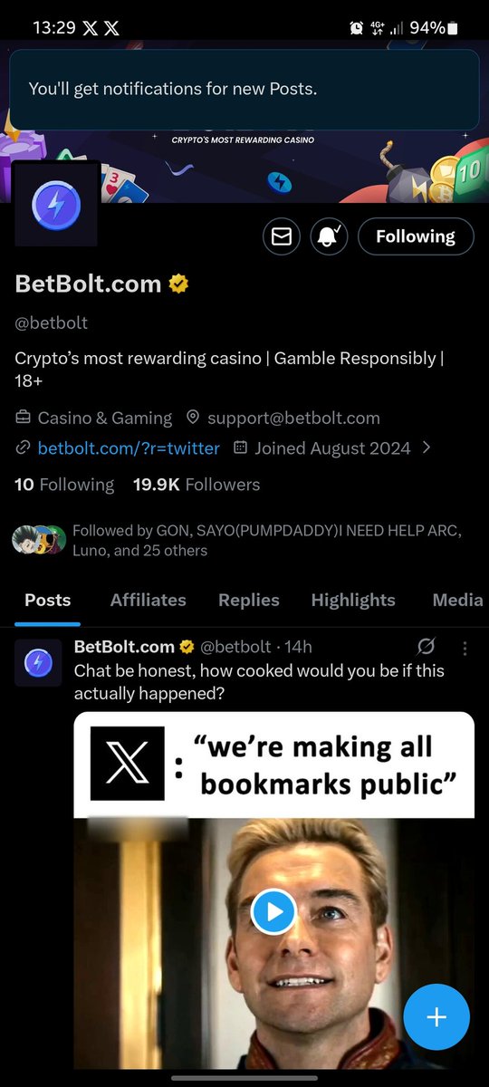 Drealaidyflow's tweet photo. @CodeXBT @betbolt ✅️ following with notis 🔔 
✅️ Liked and Retweeted 
✅️ @Voltman_55X
Praying for a win 
Thank you Code

#Codeworld https://t.co/bs6Fv4JGZ7