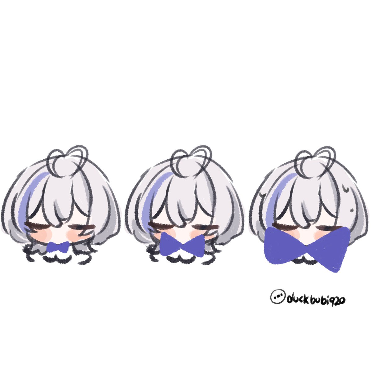 不同尺寸的啾啾
#oumuArt