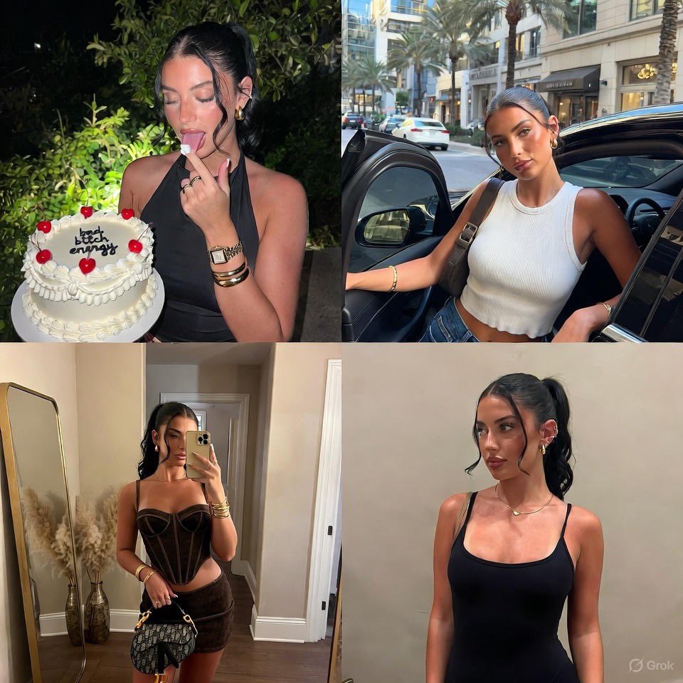 Glamorous Moments: A Fourfold Portrait