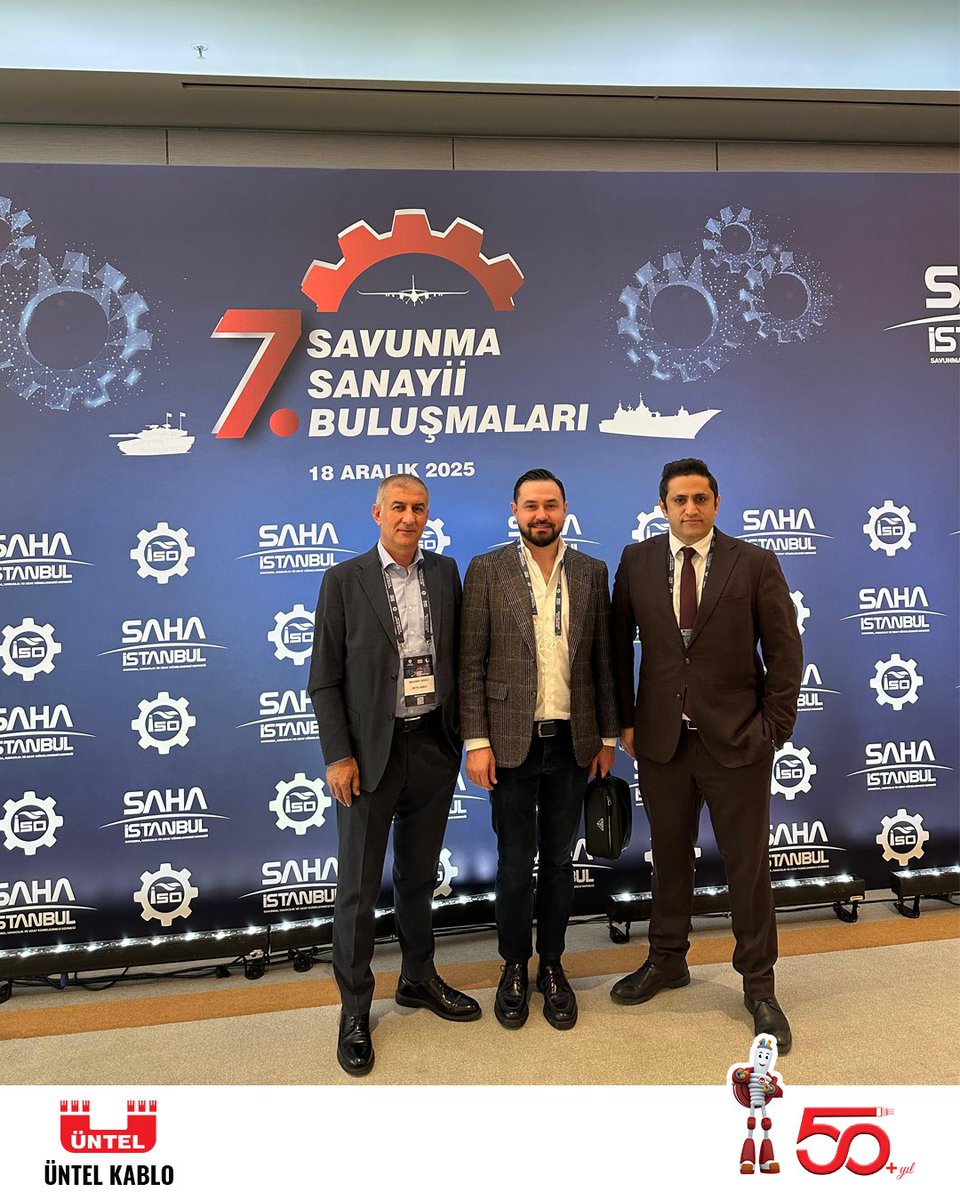 Savunma sanayiinin önemli temsilcilerini bir araya getiren 7. Savunma Sanayii Buluşmaları kapsamında Üntel Kablo olarak yerimizi aldık.

#saha #sahaistanbul #savunmasanayi #defenseindustry #savunmasanayiibuluşmaları