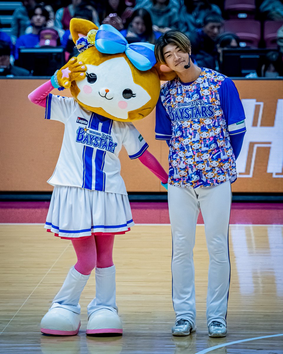 hagane_3's tweet photo. #中川虎大 選手 #ロウル 
#梶原昂希 選手 #キララ 
#baystars #川崎ブレイブサンダース 
(25.12.19 とどろきアリーナ) https://t.co/DNHGROJbRp
