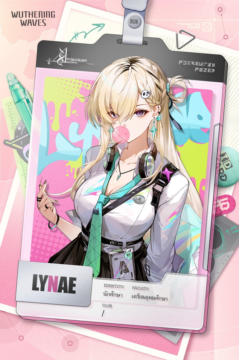 "สวัสดี ฉันชื่อ Lynae! อื้ม Lynae เฉยๆ นี่แหละ ฝากตัวด้วยนะ!"

#wuwaมาแว๊วว #wutheringwavesth #kurogames #Lynae