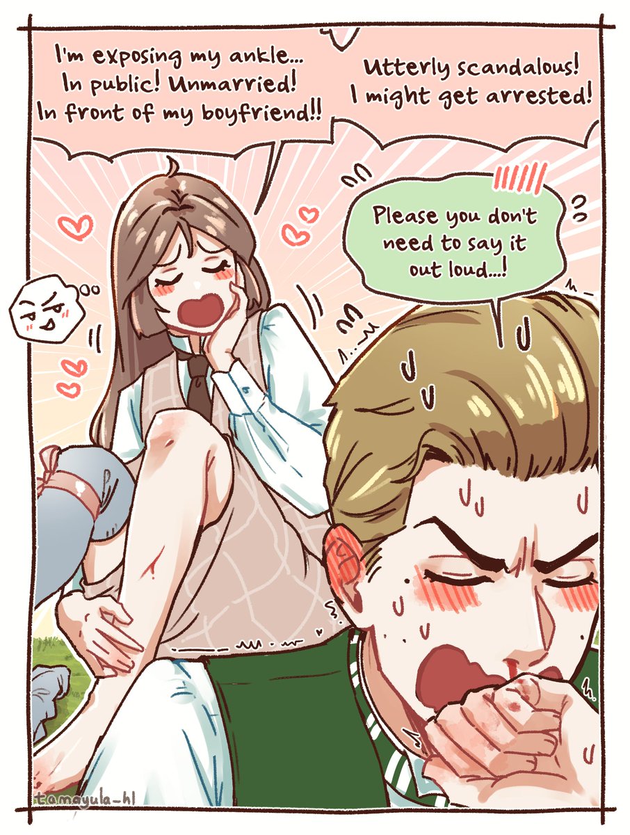 A Victorian Lady’s Teasing