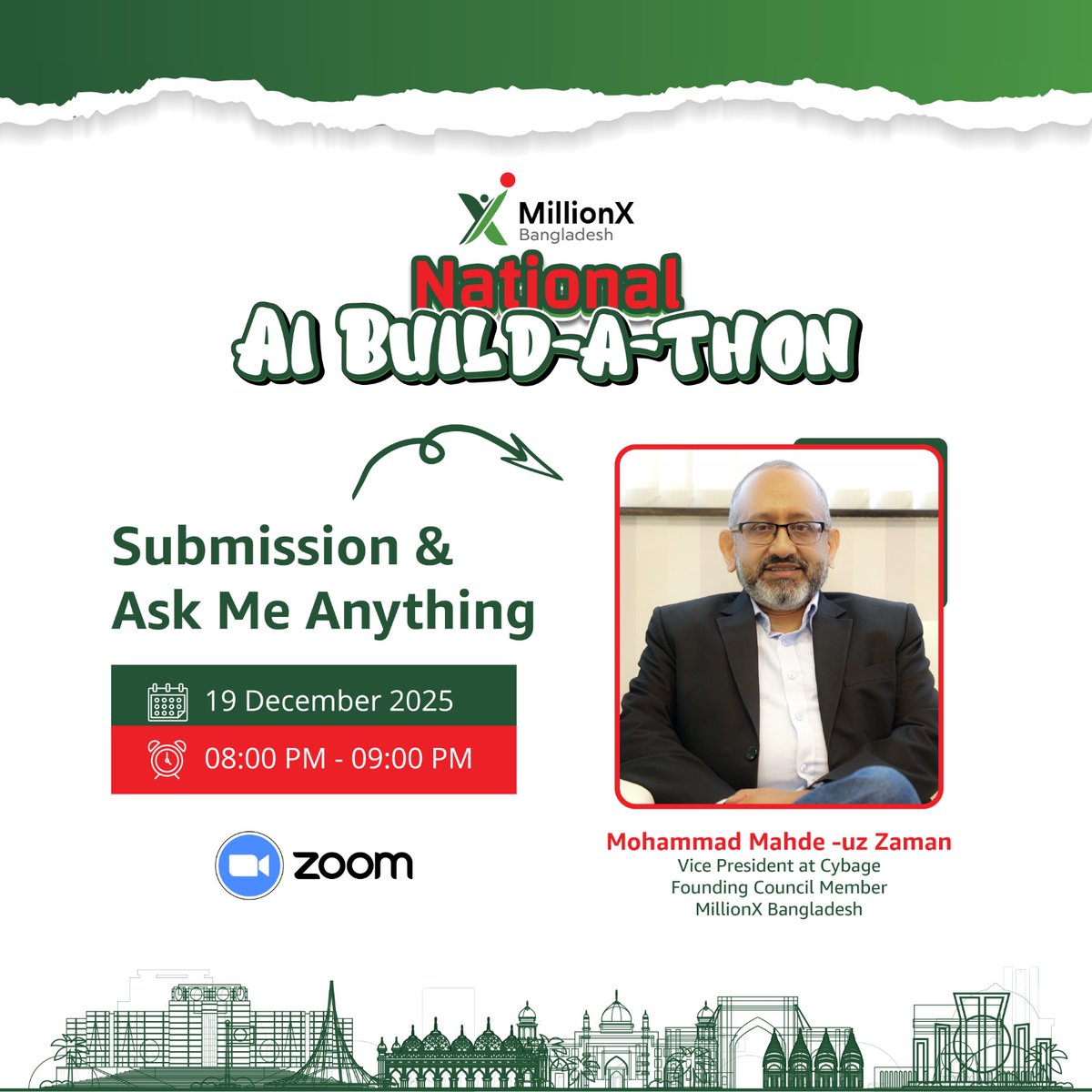 MillionXB's tweet photo. Having trouble submitting your project? Confused about the final steps?

We’ve got you. Join with us.

🗓 Today (Fri, 19 Dec)
🕗 8:00 PM 
📍 Online

🔗 Join link: https://t.co/mQmqUt8uLi

Meeting ID: 891 7980 2076
Passcode: 732341 https://t.co/128Pr7JFCb