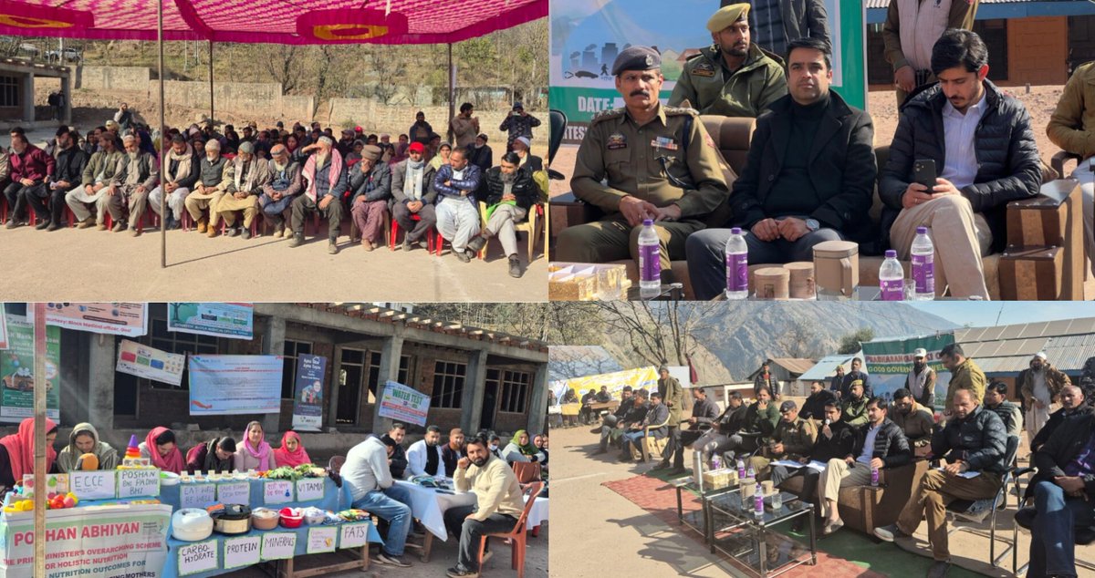 As part of Good Governance Week–2025,  public outreach programme was held at Block Gundi-Dharam under the guidance of SDM Gool Imtiaz Ahmed. Administration   reiterated its commitment to taking governance to doorsteps and urged public participation till the campaign’s culmination