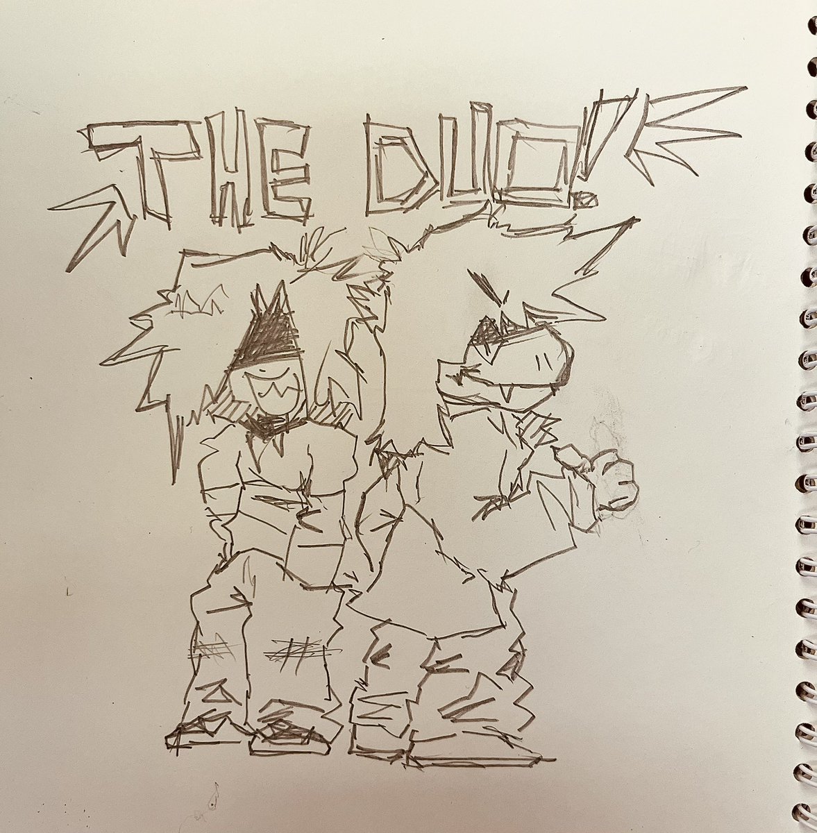 _zakitoon_'s tweet image. #deltarunefanart in my new sketchbook