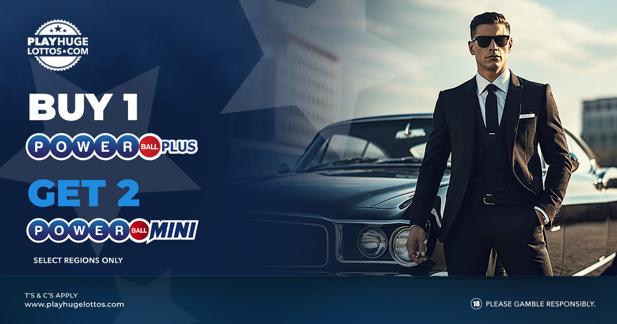 PlayHugeLottos's tweet image. Don’t just dream — play for it. 💎
Buy 1 Powerball Plus and unlock 2 FREE Powerball Mini entries.

#PlayHugeLottos #PowerballMini #LuxuryLiving

T’s &amp;amp; C’s Apply | Only for registered | Selected Regions | One Day Only

𝗣𝗟𝗔𝗬 𝗡𝗢𝗪: bit.ly/PHL_PB_Plus