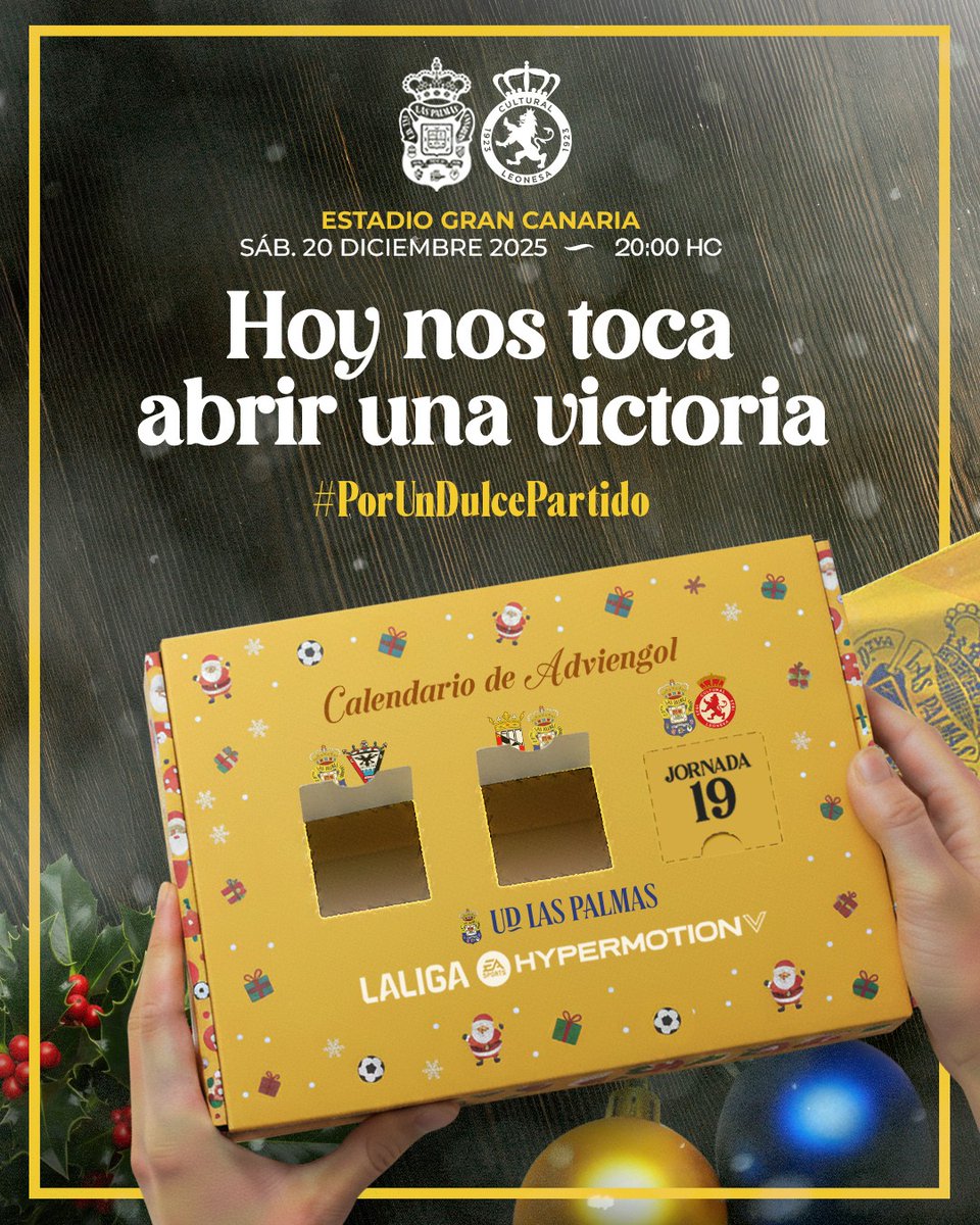 UDLP_Oficial's tweet image. 👋🏽 ¡Buenos días, afición! 

Que detrás de esa casilla nos espere lo que tanto queremos. ¡El triunfo en el último partido en casa este año! 💛💙

#PorUnDulcePartido #LasPalmasCultural #LaUniónHaceLasPalmas #SeremosMásUnión
