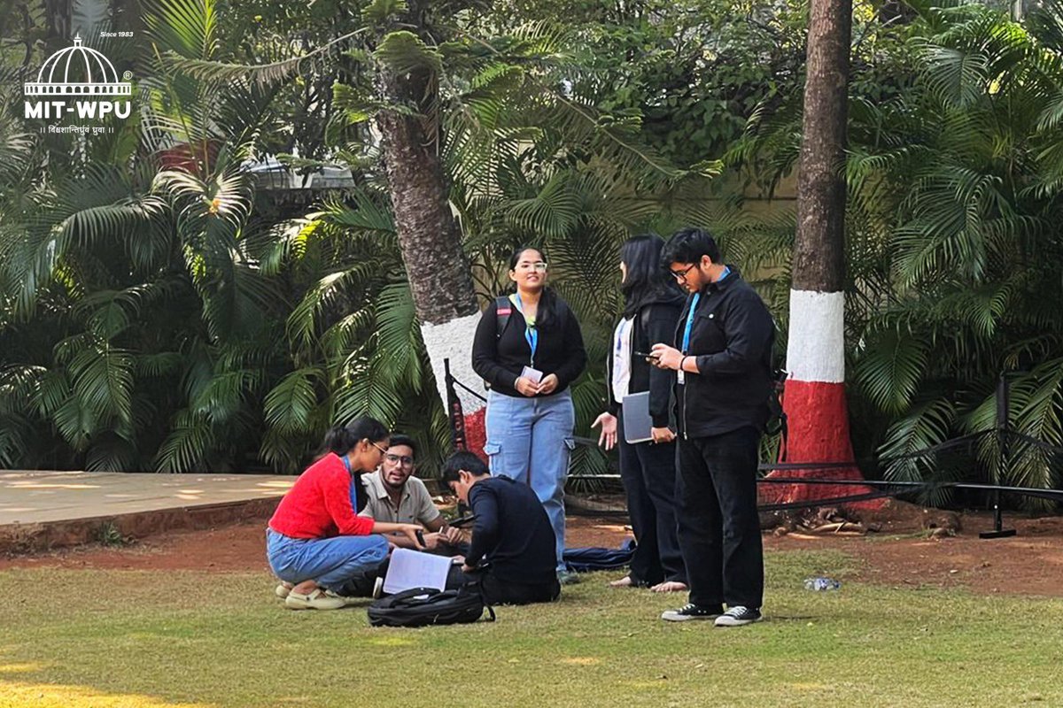 MITWPUOfficial's tweet image. At MIT-WPU, Pune, success comes from focus and effort. Every hour of studying counts—wherever you are.

#MITWPU #StudyTime #StudentLife