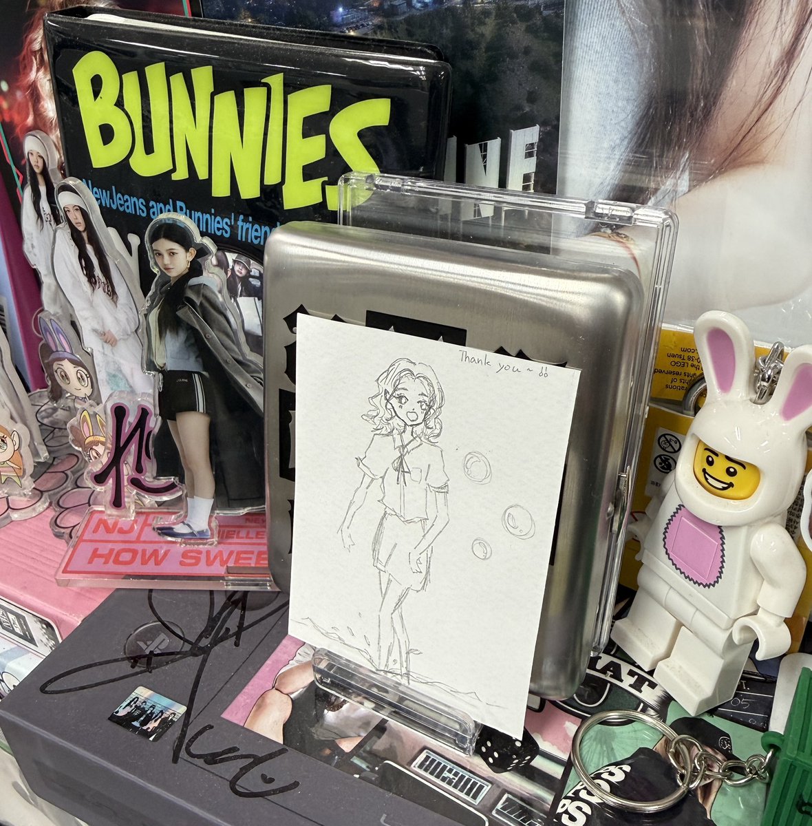 そう言えばだいぶ前、某フリマ アプリでニュジ関係を購入したら、お礼