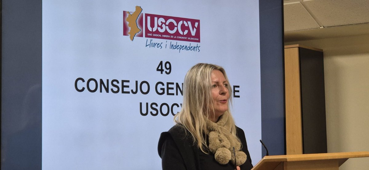 49º CONSEJO GENERAL USOCV. 65 delegados/as de las 5 Federaciones y de las 3 provincias, aprueban por unanimidad Plan de Acción 2026, Presupuestos 2026 y campaña de afiliación. Gracias Joaquín por el mensaje de apoyo y ánimo. Seguimos adelante y unidos.
#DaElPaso