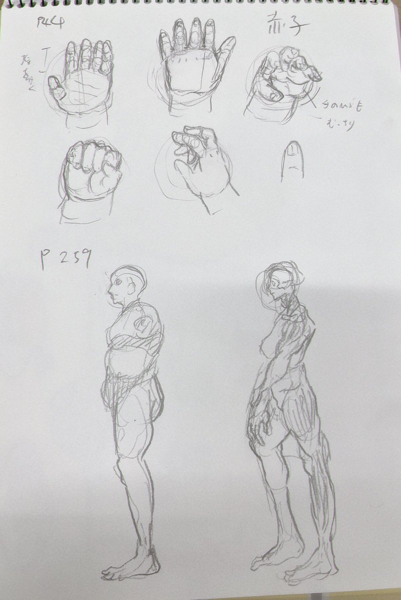 【#日々描く #絵次郎  284日目】
2025.3.9〜
・モルフォ人体 p259
・手の描き方 p44
・ポーズデッサン集に変更
・今日の模写
ツイステッドワンダーランドからリドル 