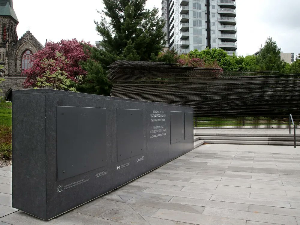 Not a day goes by when I don't think about Canada's "victims of communism" memorial, which is without victims because they all turned out to be Nazis. Historic L for anti-communist propaganda.