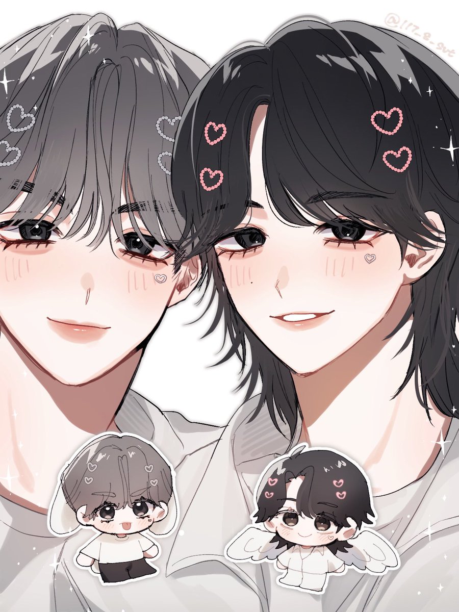 seventeenfanart #쿱정 🩷🍒👼🏻🩵