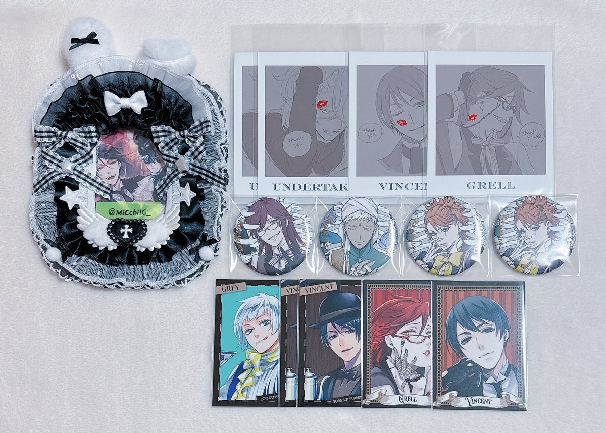 no_TL ⑅ 交換 譲渡 ⑅ 黒執事 Black Label Memorial Arcade 譲 缶