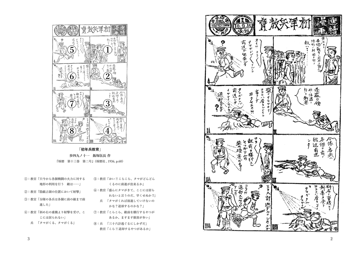 bonpei_s's tweet photo. もう1冊は、雑誌『琢磨』の1936~1940年の巻号に掲載された漫画をまとめた本になります。といっても、全部を集められてないので抄録ということになりますが... https://t.co/eB1WzXI0OB