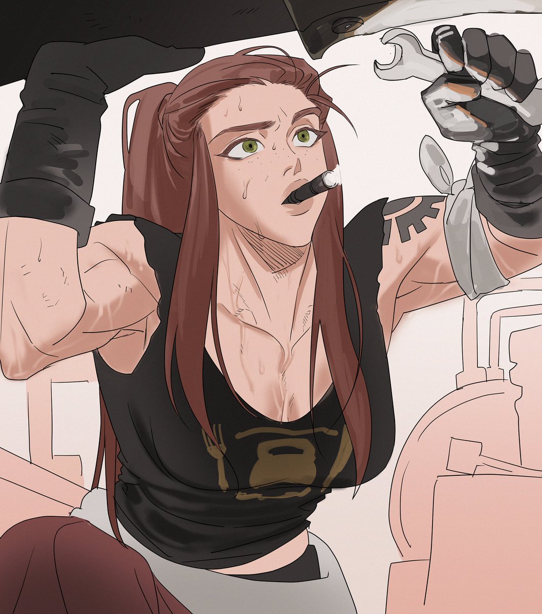 ggood_ggirl's tweet image. #Overwatch2 
익명님 덕분에 간만에 브리 그려서 즐거웟슴니다